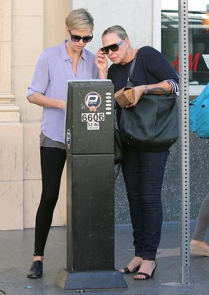 Charlize Theron out and about, Los Angeles, America - 15 Jan 2014