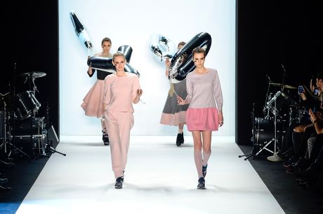 Anne Gorke show, Mercedes-Benz Fashion Week, Berlin, Germany - 17 Jan 2014
