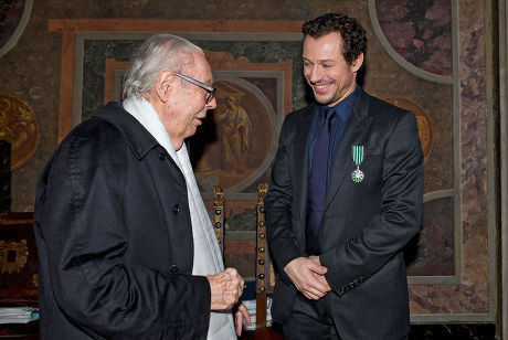 Stefano Accorsi receives the title of Knight of the Order of Arts and Letters from the Embassy of France, Rome, Italy - 21 Jan 2014