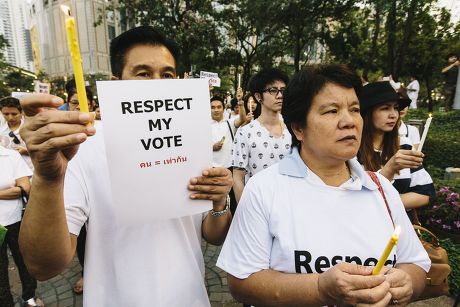 __COUNT__ 'Respect My Vote' protest, Thailand - 19 Jan 2014 Stock ...