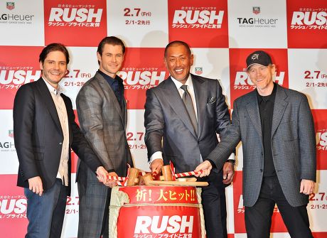 'Rush' film press conference, Tokyo, Japan - 28 Jan 2014