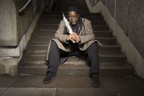 Courtney Pine on the South Bank, London, Britain - 31 Oct 2013
