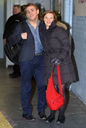 Celebrities outside ITV studios, London, Britain - 11 Feb 2014
