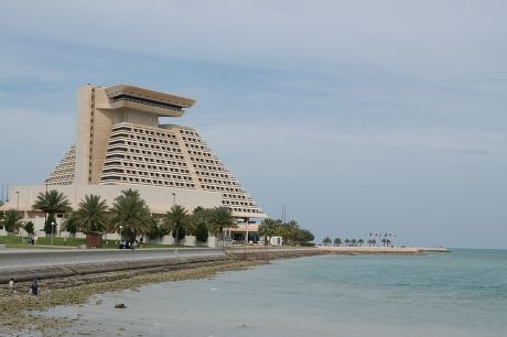 Hotel Sheraton Doha Qatar Editorial Stock Photo - Stock Image ...