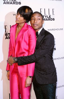 Pharrell Williams Wife Helen Lasichanh Editorial Stock Photo - Stock