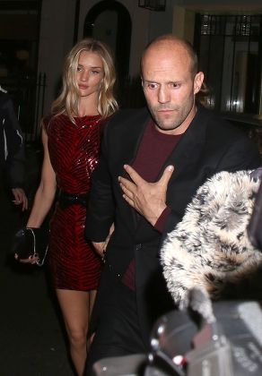 Rosie Huntingtonwhiteley Jason Statham Editorial Stock Photo Stock