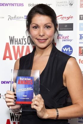 WhatsOnStage Awards, London, Britain - 23 Feb 2014