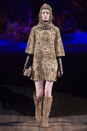 Dolce & Gabbana show, Autumn Winter 2014, Milan Fashion Week, Italy - 23 Feb 2014