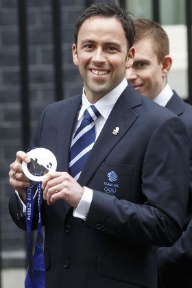 Winter Olympic medal winners of Team GB visiting Downing Street, London, Britain - 25 Feb 2014