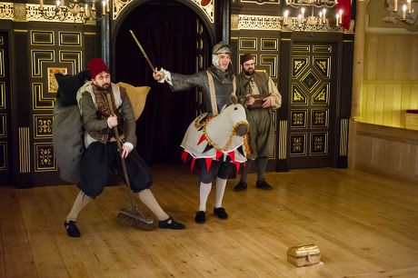 'The Knight of the Burning Pestle' play at the Sam Wanamaker Studio, Shakespeare's Globe, London, Britain - 25 Feb 2014