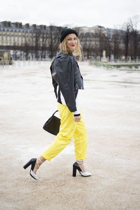 Street Style, Paris Fashion Week, France - 03 Mar 2014