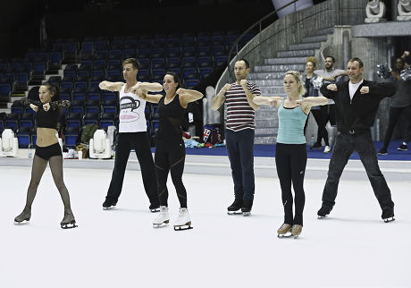 'Dancing on Ice' Training, TV Programme, Elstree, Britain - 03 Mar 2014