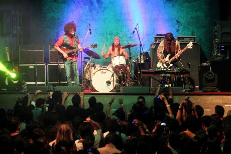 Wolfmother in concert at Micromax Vh1 Rock Rules in Mumbai, India - 05 Mar 2014