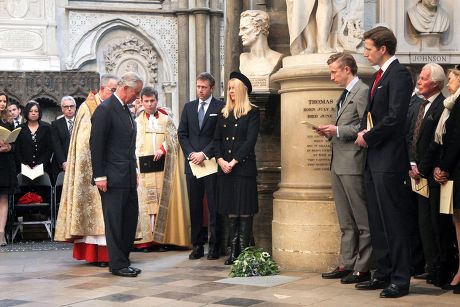David Frost memorial service, Westminster Abbey, London, Britain - 13 Mar 2014