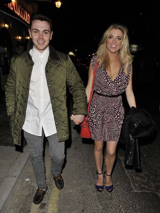Ray Quinn and Emma Stephens attend the Jersey Boys 1st night, Piccadilly Theatre, London, Britain - 15 Mar 2014