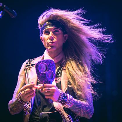Steel Panther in concert at the Civic Hall, Wolverhampton, Britain - 15 Mar 2014