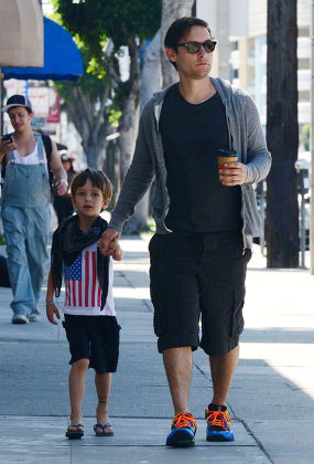 Tobey Maguire Son Otis Maguire Editorial Stock Photo - Stock Image ...