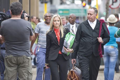 Oscar Pistorius murder trial at Pretoria High Court, Pretoria, South Africa - 19 Mar 2014
