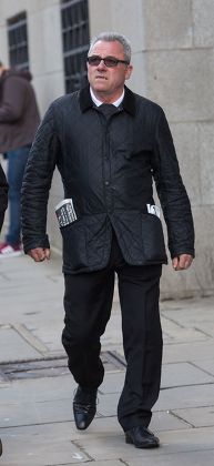 Ted Terry, father of footballer John Terry, accused of racial abuse and assault of train station cleaner, The Old Bailey, London, Britain - 21 Mar 2014