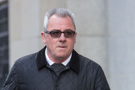 Ted Terry, father of footballer John Terry, accused of racial abuse and assault of train station cleaner, The Old Bailey, London, Britain - 21 Mar 2014