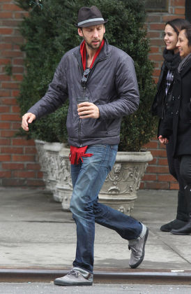 Joel David Moore out and about, New York, America - 20 Mar 2014