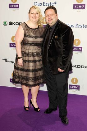 Paul Potts Wife Julieann Potts Editorial Stock Photo - Stock Image