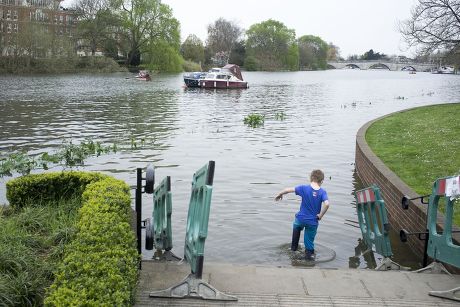 flooded wellies