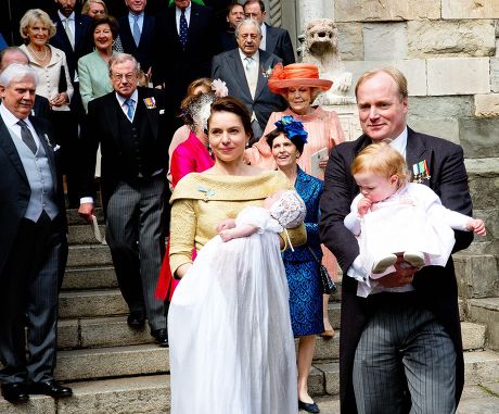 Princess Cecilia de Bourbon de Parme christening in Piacenza, Italy - 05 Apr 2014