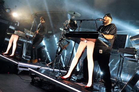 Chromeo in concert in Austin, Texas, America - 07 Apr 2014