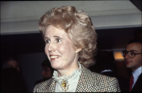 Lady Falkender Formerly Marcia Williams Secretary Editorial Stock Photo ...