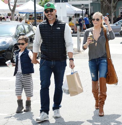Eddie Cibrian and LeAnn Rimes out and about, Los Angeles, America - 12 Apr 2014