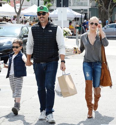 Eddie Cibrian and LeAnn Rimes out and about, Los Angeles, America - 12 Apr 2014