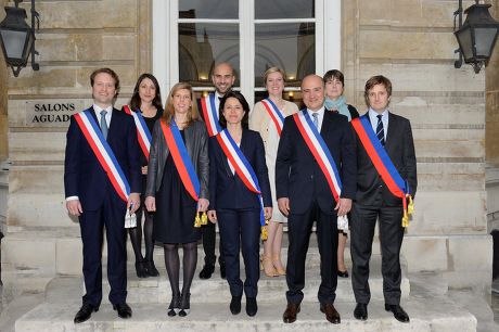 Delphine Burkli, new 9th Paris District Mayor, Paris, France - 13 Apr 2014