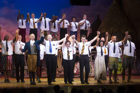 'Book of Mormon' play at Prince of Wales Theatre, London, Britain - 14 Apr 2014