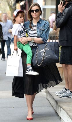 Miranda Kerr out and about, New York, America - 14 Apr 2014