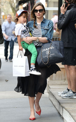 Miranda Kerr out and about, New York, America - 14 Apr 2014