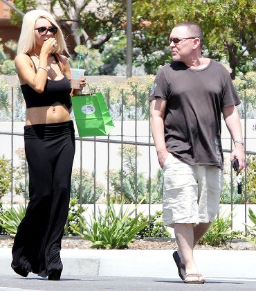 Courtney Stodden and Doug Huchinson out and about, Los Angeles, America - 21 Apr 2014