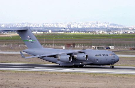 Incirlik Air Base Turkey American C17 Editorial Stock Photo - Stock ...