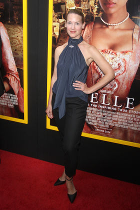 'Belle' film premiere, New York, America - 28 Apr 2014