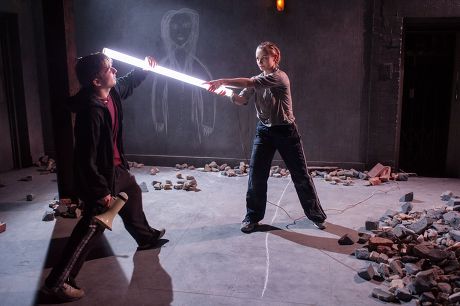 'Debris' play at Southwark Playhouse, London, Britain - 28 Apr 2014