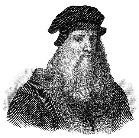 Leonardo Da Vinci 1452 1519 Italian Editorial Stock Photo - Stock Image ...