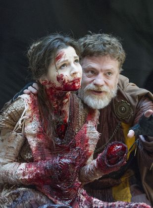 'Titus Andronicus' play at the Globe Theatre, London, Britain - 30 Apr 2014