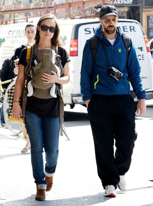 Jason Sudeikis and Olivia Wilde out and about, New York, America - 01 May 2014