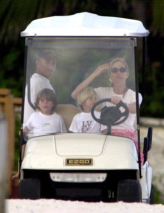 Julio Iglesias Wife Miranda Sons Rodrigo Editorial Stock Photo - Stock