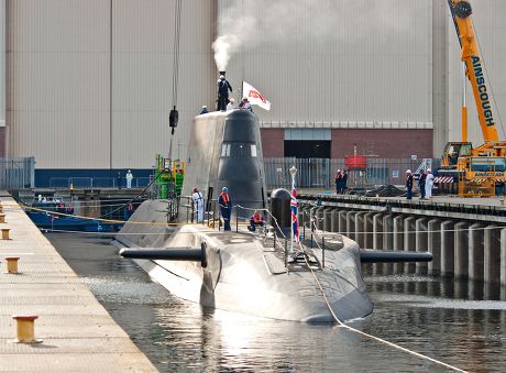 Third Astute Class Submarine Artful Enters Editorial Stock Photo ...