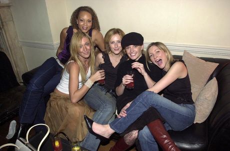 ANGELA GRIFFIN AND JENNY FROST WITH NICOLA STEPHENSON, DAVINIA TAYLOR AND LISA FAULKNER