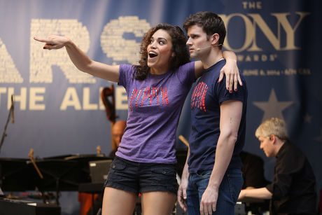 'Stars in the Alley' concert in Shurbert Alley, New York, America - 21 May 2014