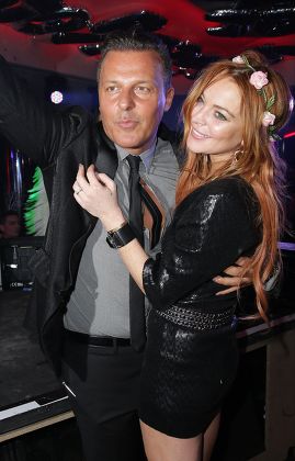 Lindsay Lohan at the VIP Room nightclub, 67th Cannes Film Festival, France - 21 May 2014