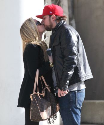 Tiffany Thornton and Chris Carney out and about, Los Angeles, America - 21 Jan 2012