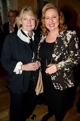 Arianna Huffington - Thrive: The Third Metric to Redefining Success and Creating a Happier Life Book Launch at 11 Downing Street, London, Britain - 27 May 2014